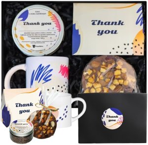 Gotowy zestaw prezentowy Thank You kawy smakowe czekoladowy medalion kubek kawa PREMIUM prezent upominek podziękowanie dla nauczyciela wychowawcy 1