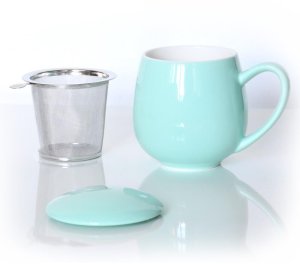 Cup&You Big Box Tea gift set - gift set, herbaty sypane, świeca sojowa, kubki z zaparzaczem i pokrywką na prezent upominek dla faceta kobiety niej 15