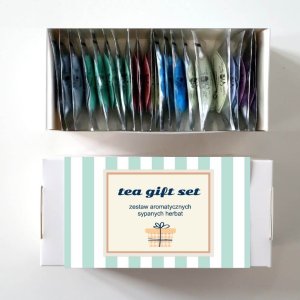 Cup&You Big Box Tea gift set - gift set, herbaty sypane, świeca sojowa, kubki z zaparzaczem i pokrywką na prezent upominek dla faceta kobiety niej 5
