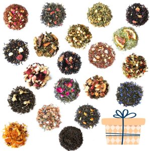 Cup&You Big Box Tea gift set - gift set, herbaty sypane, świeca sojowa, kubki z zaparzaczem i pokrywką na prezent upominek dla faceta kobiety niej 7