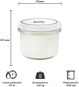 Naturalna personalizowana świeca sojowa w słoiku kwiatowo-owocowy zapach prezent upominek na Walentynki dla niej kobiety dziewczyny ukochanej żony 4