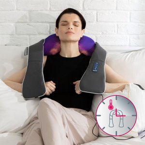 MASAŻER DO KARKU SZYI RAMION PLECÓW PAS MASUJĄCY GRZEJĄCY SHIATSU B.WELL 4