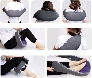 MASAŻER DO KARKU SZYI RAMION PLECÓW PAS MASUJĄCY GRZEJĄCY SHIATSU B.WELL 5