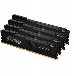 Pamięć RAM DDR4 Kingston Fury Beast KF426C16BBK4/16 16GB 2666MHz CL16 4