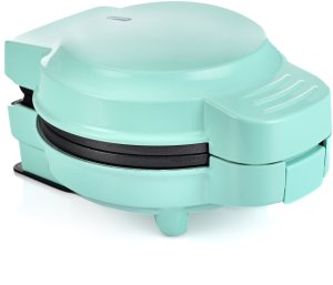 GOFROWNICA MINI GOFRY MOCNA NIEPRZYWIERAJACA 8 PŁYTEK 4 WZORY MIĘTOWA GREEN 1