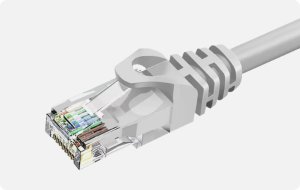ZOY Kabel Sieciowy Ethernet Cat. 6 UTP CCA Niebieski 7m   3