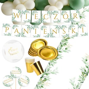 Zestaw Wieczór Panieński Baner Balony Bieżnik 1
