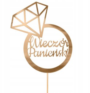 Balony Ozdoba Wieczór Panieński Baner Topper 4
