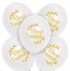 Balony Ozdoba Wieczór Panieński Baner Topper 8