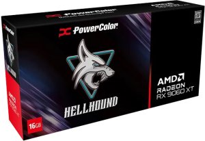 Karta graficzna POWERCOLOR Hellhound Radeon RX 9060 XT 16GB GDDR6 (RX9060XT 16G-L/OC) 7