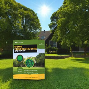 Nasiona Trawy Trawa Uniwersalna z Mikrokoniczyną Samonawożący Mieszanka 1kg 6