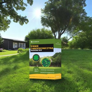 Nasiona Trawy Trawa Uniwersalna z Mikrokoniczyną Samonawożący Mieszanka 1kg 8