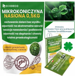 Mikrokoniczyna koniczyna biała drobnolistna Euromic nasiona 500G 12