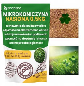 Mikrokoniczyna koniczyna biała drobnolistna Euromic nasiona 500G 10