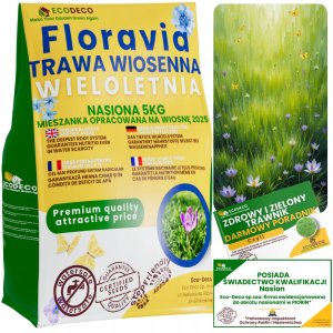 Trawa Nasiona Odporna na Deptanie 5kg Samozagęszczająca 200m2 Szybki Wzrost 1
