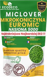 Mikrokoniczyna drobnolistna koniczyna wzbogaca trawnik nasiona 400m2 0,5kg 2