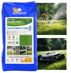 Nawóz WIELOSKŁADNIKOWY NPK NutriComplex Żelazo Mikroelementy Anty-Mech 24kg 1