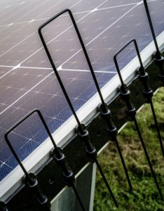 Kolce na Ptaki Gołębie Kuny na Panele Solarne Fotowoltaiczne 50cm ze Stali Nierdzewnej 304 w Kolorze Czarnym 7