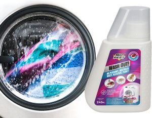 Środek Płyn Preparat do Prania na Pluskwy Roztocza Wszy Kleszcze Pchły i Ich Jaja oraz Larwy 240 ml "Wash Out!" do Pralki 11