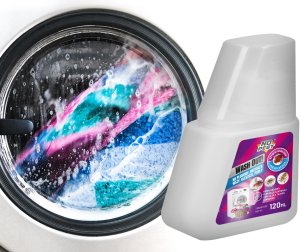 Środek Płyn Preparat do Prania na Pluskwy Roztocza Wszy Kleszcze Pchły i Ich Jaja oraz Larwy 120ml "Wash Out!" do Pralki 11