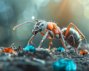 Proszek Środek Preparat Trutka na Mrówki Mrowiska Gniazda Mrówek i Całe Kolonie 2kg "Ant Done" 8