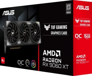 Karta graficzna Asus TUF Gaming Radeon RX 9060 XT OC 16GB GDDR6 (TUF-RX9060XT-O16G-GAMING) 11