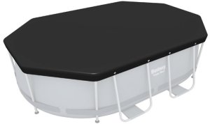 Bestway Plandeka pokrywa ochronna do basenu ze stelażem 400x211 cm Bestway 58425 2
