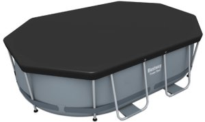 Bestway Plandeka pokrywa ochronna do basenu ze stelażem 400x211 cm Bestway 58425 4