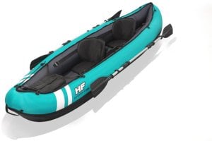 Kajak dmuchany 330 x 86 cm 2 osobowy Ventura zestaw 7w1 Bestway 65052 2