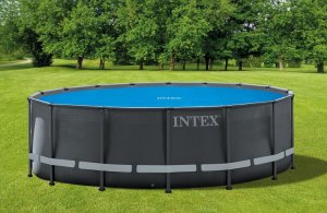 Plandeka pokrywa folia solarna do basenu o średnicy 488cm Intex 29024 28014 8