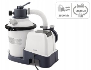 Intex Filtracja piaskowa pompa do basenów 3500 l/h Krystal Clear Intex 26642 3