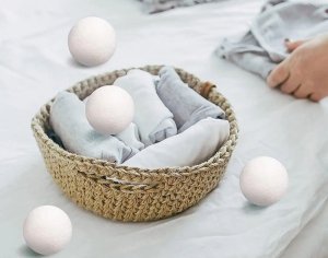 Profi Tools Wełniane kule do suszarki NATURAL PRO* 3 szt piłki kule zmiękczające pranie 3