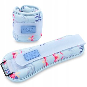 Obciążenia na kostki i nadgarstki 2x 0,5 kg Spokey THE BLOOM FORM 2