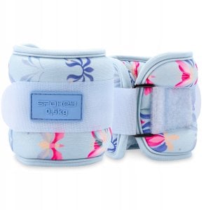 Obciążenia na kostki i nadgarstki 2x 0,5 kg Spokey THE BLOOM FORM 6