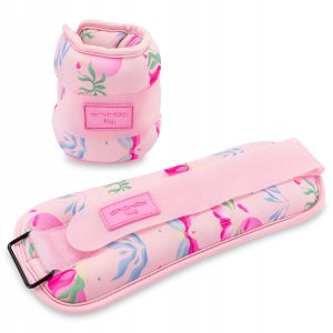 Spokey Obciążenia na kostki i nadgarstki 2x 1 kg THE BLOOM FORM 4