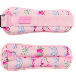 Spokey Obciążenia na kostki i nadgarstki 2x 1 kg THE BLOOM FORM 5