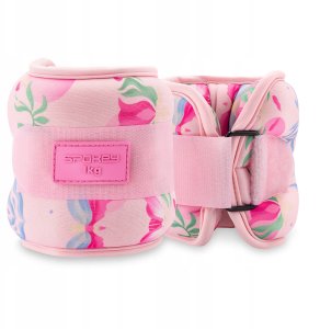 Spokey Obciążenia na kostki i nadgarstki 2x 1 kg THE BLOOM FORM 6