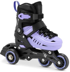 Rolki Spokey 4ONE z wymienną płozą regulowane fioletowe r. 39-43 8