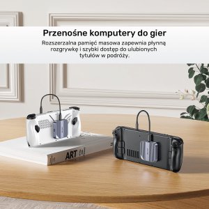 Kieszeń Unitek magnetyczna SolidForce Reefer USB-C do M.2 SSD (NVMe/SATA) (S1244AGY01) 19