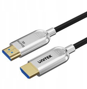 Unitek Kabel optyczny HDMI 2.0 AOC 4K 60Hz 60 m 1