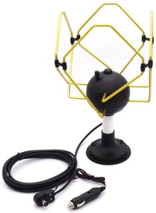 Dookólna antena Korona City camp HP15 ze wzmacniaczem 2