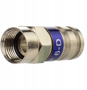 Wtyk F tc'eq tc'F6D, seria 6, kompresyjny 3