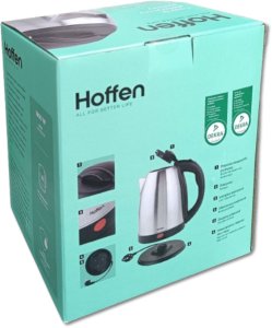 Czajnik elektryczny Hoffen 1,8L, 1800W - Stalowy 14
