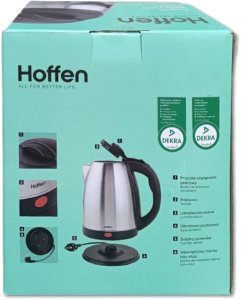 Czajnik elektryczny Hoffen 1,8L, 1800W - Stalowy 16