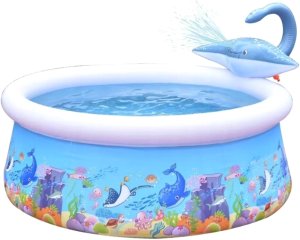 Dmuchany basen ze zraszaczem SunClub 62x175cm 1143L 7