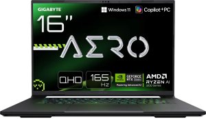 Laptop Gigabyte AERO X16 Ryzen AI 7 350 / 32 GB / 1 TB / W11 / RTX 5070 / 165 Hz (1WH93EEC64AH) 1