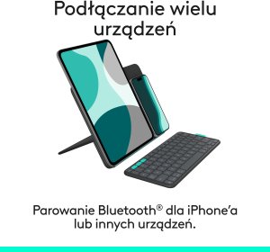 Logitech Flip Folio Graphite for iPad Pro & Air 11" (920-013403) 6