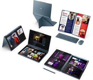 Laptop Lenovo Yoga Book 9 14IAH10 Ultra 7 255H / 32 GB / 1 TB / W11 Pro / 120 Hz (83KJ000BMX) 16