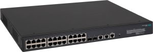 HPE 5140 24G POE+ 2SFP+ 2XGT EI Switch EU EN 3