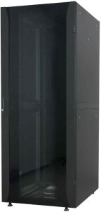 INTELLINET 48,3cm 19zoll Netzwerkschrank Premium Line 22 HE 1322x600x800mm HxBxT vollstaendig montiert Traglast 2000kg grau 1